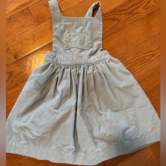 Mini Boden 5-6 Bunny Pinnie - Picture 1 of 6
